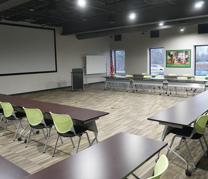 A classroom in Atlanta where our SERVPRO techs are trained