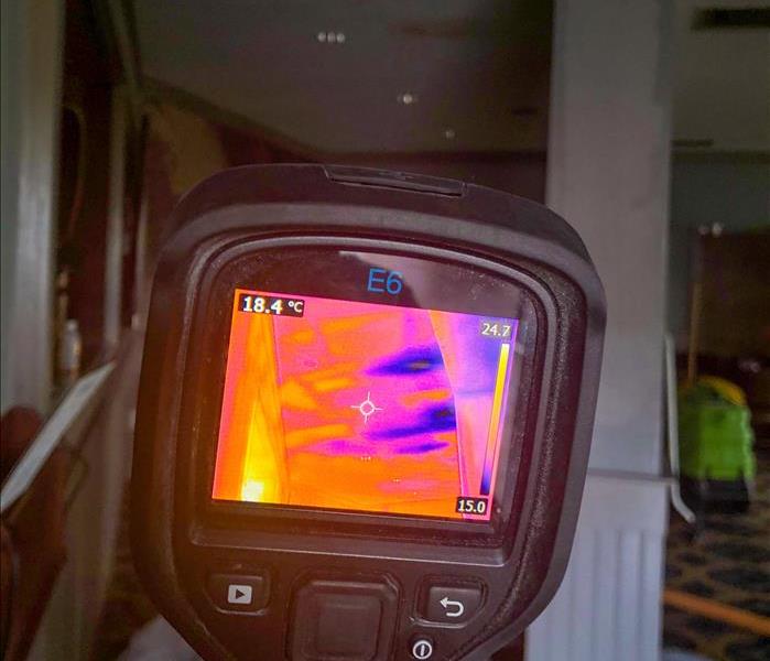 Using a moisture meter to check for mold growth in Dunwoody, GA